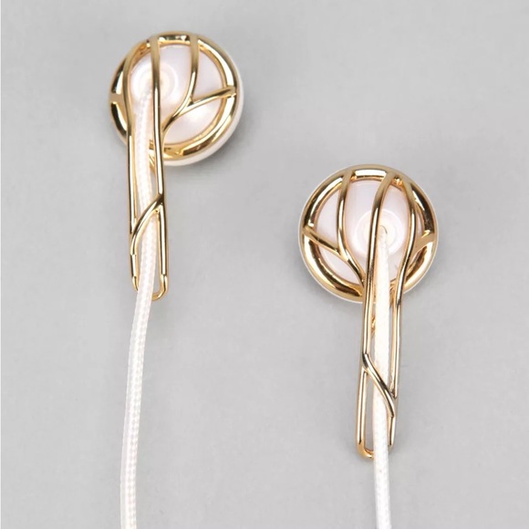 Frends Ella Earbud Headphones in Gold - Picture 1 of 6